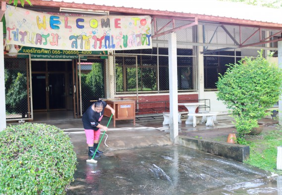 คณะวิทยาศาสตร์และเทคโนโลยี เข้าร่วมกิจกรรมBig Cleaning Day