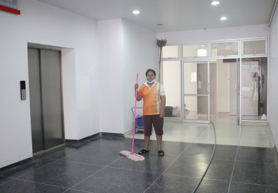 คณะวิทยาศาสตร์และเทคโนโลยี เข้าร่วมกิจกรรมBig Cleaning Day