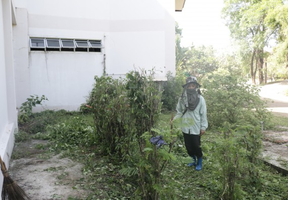 คณะวิทยาศาสตร์และเทคโนโลยี เข้าร่วมกิจกรรมBig Cleaning Day