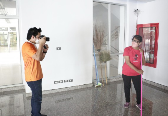 คณะวิทยาศาสตร์และเทคโนโลยี เข้าร่วมกิจกรรมBig Cleaning Day