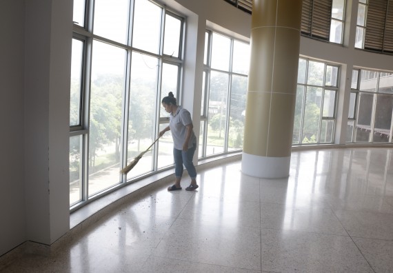 คณะวิทยาศาสตร์และเทคโนโลยี เข้าร่วมกิจกรรมBig Cleaning Day