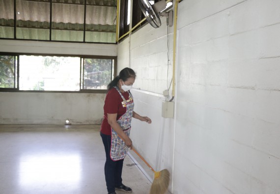 คณะวิทยาศาสตร์และเทคโนโลยี เข้าร่วมกิจกรรมBig Cleaning Day