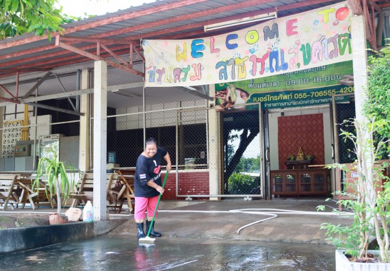 คณะวิทยาศาสตร์และเทคโนโลยี เข้าร่วมกิจกรรมBig Cleaning Day