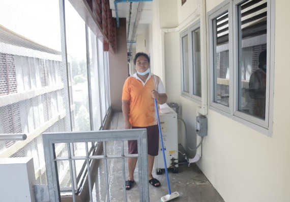 คณะวิทยาศาสตร์และเทคโนโลยี เข้าร่วมกิจกรรมBig Cleaning Day