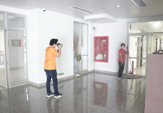 คณะวิทยาศาสตร์และเทคโนโลยี เข้าร่วมกิจกรรมBig Cleaning Day