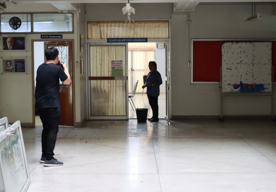 คณะวิทยาศาสตร์และเทคโนโลยี เข้าร่วมกิจกรรมBig Cleaning Day