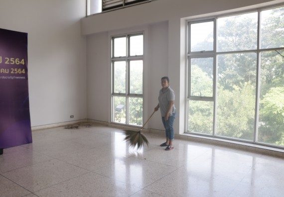 คณะวิทยาศาสตร์และเทคโนโลยี เข้าร่วมกิจกรรมBig Cleaning Day