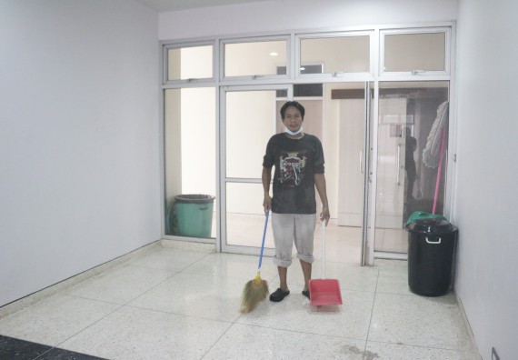 คณะวิทยาศาสตร์และเทคโนโลยี เข้าร่วมกิจกรรมBig Cleaning Day