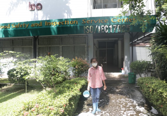 คณะวิทยาศาสตร์และเทคโนโลยี เข้าร่วมกิจกรรมBig Cleaning Day