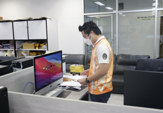 คณะวิทยาศาสตร์และเทคโนโลยี เข้าร่วมกิจกรรมBig Cleaning Day