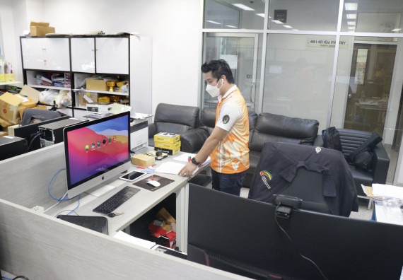 คณะวิทยาศาสตร์และเทคโนโลยี เข้าร่วมกิจกรรมBig Cleaning Day