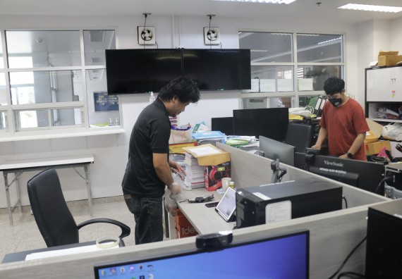 คณะวิทยาศาสตร์และเทคโนโลยี เข้าร่วมกิจกรรมBig Cleaning Day