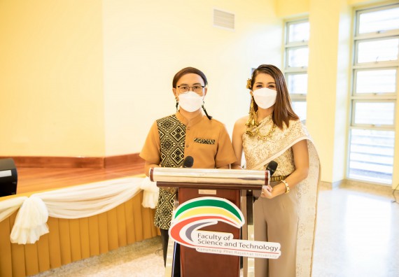 ภาพกิจกรรม  คณะวิทยาศาสตร์และเทคโนโลยี จัดงานมุทิตาจิตผู้เกษียณอายุราชการคณะวิทยาศาสตร์และเทคโนโลยี (มัณฑนา วันทา สดุดี)