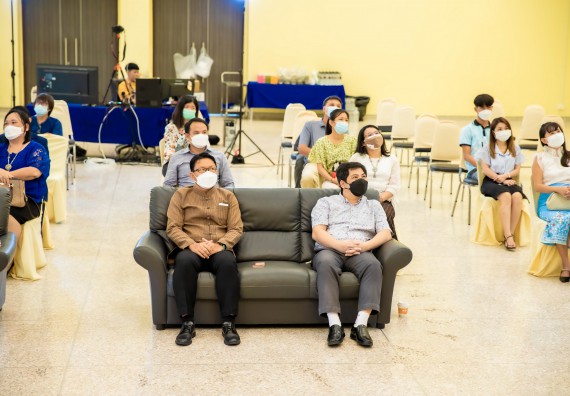 ภาพกิจกรรม  คณะวิทยาศาสตร์และเทคโนโลยี จัดงานมุทิตาจิตผู้เกษียณอายุราชการคณะวิทยาศาสตร์และเทคโนโลยี (มัณฑนา วันทา สดุดี)