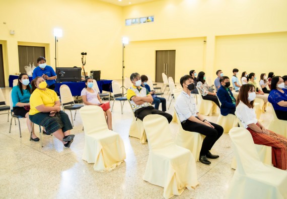 ภาพกิจกรรม  คณะวิทยาศาสตร์และเทคโนโลยี จัดงานมุทิตาจิตผู้เกษียณอายุราชการคณะวิทยาศาสตร์และเทคโนโลยี (มัณฑนา วันทา สดุดี)