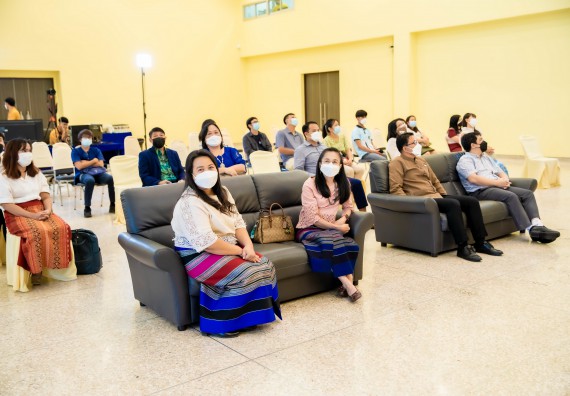 ภาพกิจกรรม  คณะวิทยาศาสตร์และเทคโนโลยี จัดงานมุทิตาจิตผู้เกษียณอายุราชการคณะวิทยาศาสตร์และเทคโนโลยี (มัณฑนา วันทา สดุดี)