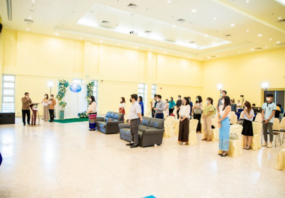 ภาพกิจกรรม  คณะวิทยาศาสตร์และเทคโนโลยี จัดงานมุทิตาจิตผู้เกษียณอายุราชการคณะวิทยาศาสตร์และเทคโนโลยี (มัณฑนา วันทา สดุดี)