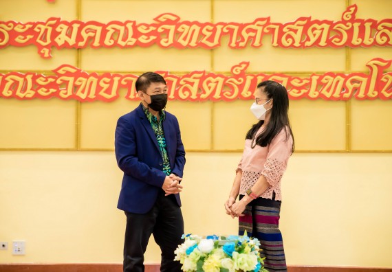 ภาพกิจกรรม  คณะวิทยาศาสตร์และเทคโนโลยี จัดงานมุทิตาจิตผู้เกษียณอายุราชการคณะวิทยาศาสตร์และเทคโนโลยี (มัณฑนา วันทา สดุดี)