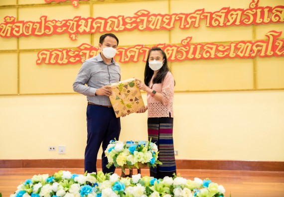 ภาพกิจกรรม  คณะวิทยาศาสตร์และเทคโนโลยี จัดงานมุทิตาจิตผู้เกษียณอายุราชการคณะวิทยาศาสตร์และเทคโนโลยี (มัณฑนา วันทา สดุดี)