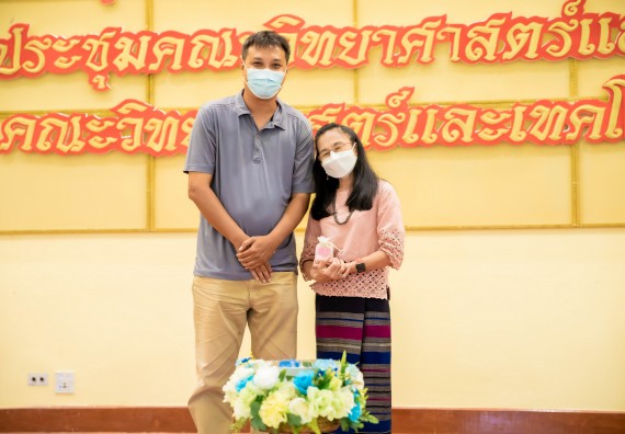 ภาพกิจกรรม  คณะวิทยาศาสตร์และเทคโนโลยี จัดงานมุทิตาจิตผู้เกษียณอายุราชการคณะวิทยาศาสตร์และเทคโนโลยี (มัณฑนา วันทา สดุดี)