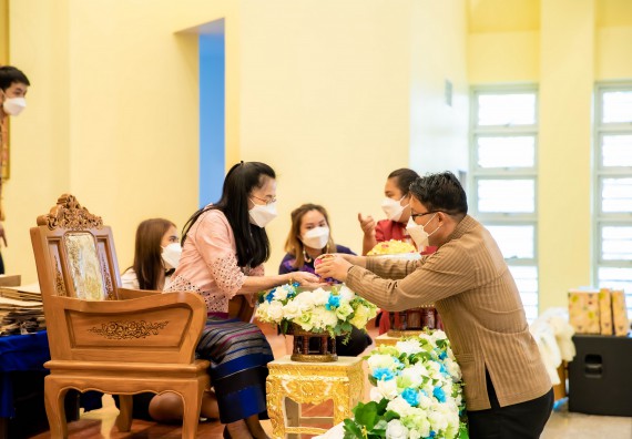 ภาพกิจกรรม  คณะวิทยาศาสตร์และเทคโนโลยี จัดงานมุทิตาจิตผู้เกษียณอายุราชการคณะวิทยาศาสตร์และเทคโนโลยี (มัณฑนา วันทา สดุดี)