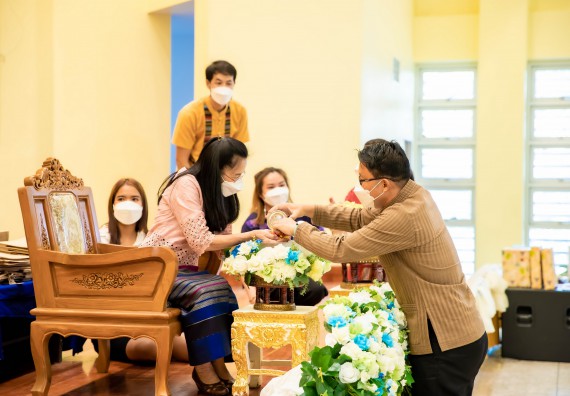 ภาพกิจกรรม  คณะวิทยาศาสตร์และเทคโนโลยี จัดงานมุทิตาจิตผู้เกษียณอายุราชการคณะวิทยาศาสตร์และเทคโนโลยี (มัณฑนา วันทา สดุดี)