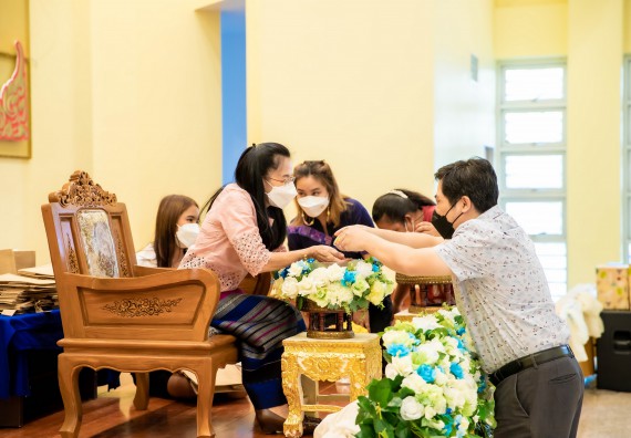 ภาพกิจกรรม  คณะวิทยาศาสตร์และเทคโนโลยี จัดงานมุทิตาจิตผู้เกษียณอายุราชการคณะวิทยาศาสตร์และเทคโนโลยี (มัณฑนา วันทา สดุดี)