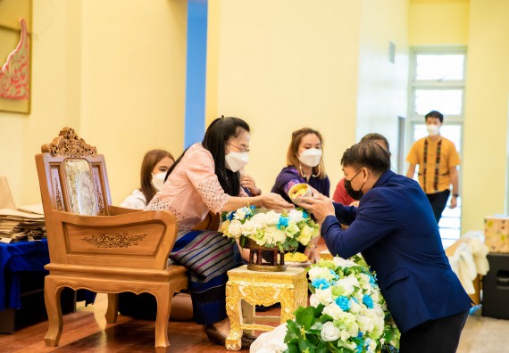 ภาพกิจกรรม  คณะวิทยาศาสตร์และเทคโนโลยี จัดงานมุทิตาจิตผู้เกษียณอายุราชการคณะวิทยาศาสตร์และเทคโนโลยี (มัณฑนา วันทา สดุดี)