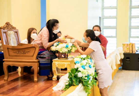 ภาพกิจกรรม  คณะวิทยาศาสตร์และเทคโนโลยี จัดงานมุทิตาจิตผู้เกษียณอายุราชการคณะวิทยาศาสตร์และเทคโนโลยี (มัณฑนา วันทา สดุดี)