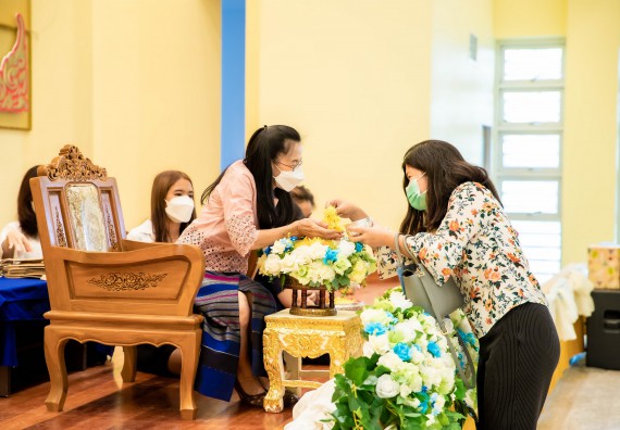 ภาพกิจกรรม  คณะวิทยาศาสตร์และเทคโนโลยี จัดงานมุทิตาจิตผู้เกษียณอายุราชการคณะวิทยาศาสตร์และเทคโนโลยี (มัณฑนา วันทา สดุดี)