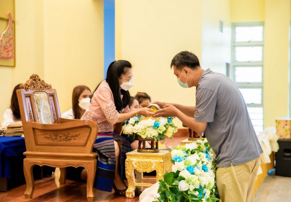 ภาพกิจกรรม  คณะวิทยาศาสตร์และเทคโนโลยี จัดงานมุทิตาจิตผู้เกษียณอายุราชการคณะวิทยาศาสตร์และเทคโนโลยี (มัณฑนา วันทา สดุดี)