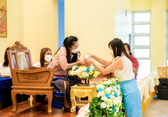 ภาพกิจกรรม  คณะวิทยาศาสตร์และเทคโนโลยี จัดงานมุทิตาจิตผู้เกษียณอายุราชการคณะวิทยาศาสตร์และเทคโนโลยี (มัณฑนา วันทา สดุดี)