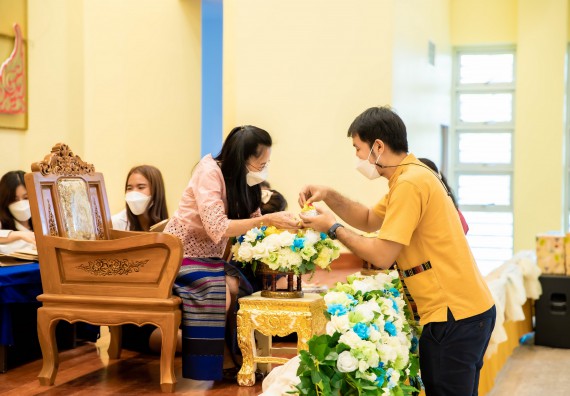 ภาพกิจกรรม  คณะวิทยาศาสตร์และเทคโนโลยี จัดงานมุทิตาจิตผู้เกษียณอายุราชการคณะวิทยาศาสตร์และเทคโนโลยี (มัณฑนา วันทา สดุดี)