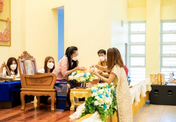 ภาพกิจกรรม  คณะวิทยาศาสตร์และเทคโนโลยี จัดงานมุทิตาจิตผู้เกษียณอายุราชการคณะวิทยาศาสตร์และเทคโนโลยี (มัณฑนา วันทา สดุดี)