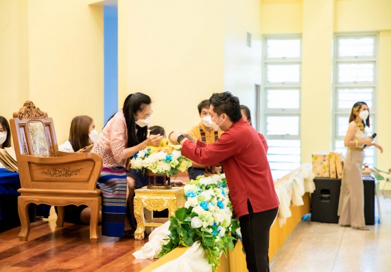 ภาพกิจกรรม  คณะวิทยาศาสตร์และเทคโนโลยี จัดงานมุทิตาจิตผู้เกษียณอายุราชการคณะวิทยาศาสตร์และเทคโนโลยี (มัณฑนา วันทา สดุดี)