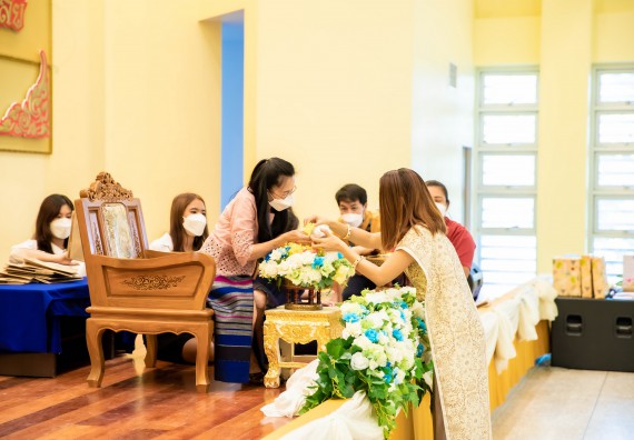 ภาพกิจกรรม  คณะวิทยาศาสตร์และเทคโนโลยี จัดงานมุทิตาจิตผู้เกษียณอายุราชการคณะวิทยาศาสตร์และเทคโนโลยี (มัณฑนา วันทา สดุดี)