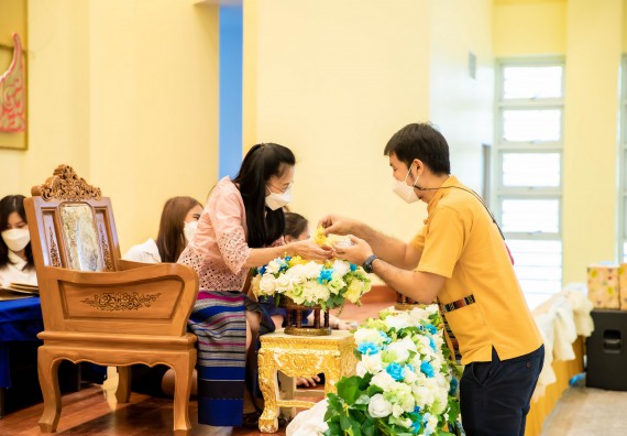 ภาพกิจกรรม  คณะวิทยาศาสตร์และเทคโนโลยี จัดงานมุทิตาจิตผู้เกษียณอายุราชการคณะวิทยาศาสตร์และเทคโนโลยี (มัณฑนา วันทา สดุดี)