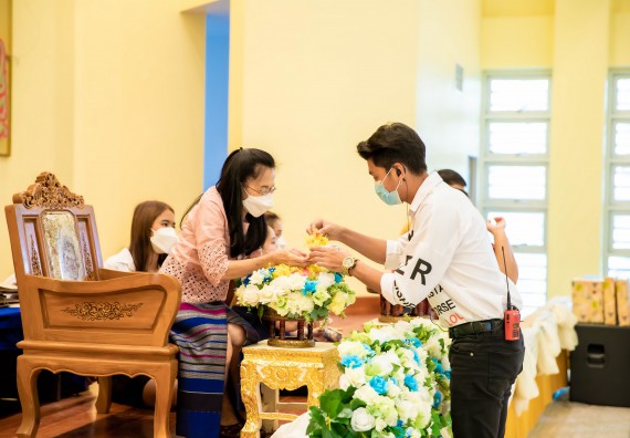 ภาพกิจกรรม  คณะวิทยาศาสตร์และเทคโนโลยี จัดงานมุทิตาจิตผู้เกษียณอายุราชการคณะวิทยาศาสตร์และเทคโนโลยี (มัณฑนา วันทา สดุดี)