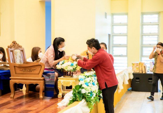 ภาพกิจกรรม  คณะวิทยาศาสตร์และเทคโนโลยี จัดงานมุทิตาจิตผู้เกษียณอายุราชการคณะวิทยาศาสตร์และเทคโนโลยี (มัณฑนา วันทา สดุดี)