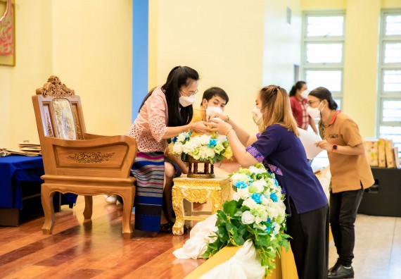 ภาพกิจกรรม  คณะวิทยาศาสตร์และเทคโนโลยี จัดงานมุทิตาจิตผู้เกษียณอายุราชการคณะวิทยาศาสตร์และเทคโนโลยี (มัณฑนา วันทา สดุดี)