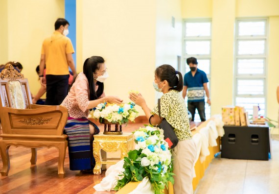 ภาพกิจกรรม  คณะวิทยาศาสตร์และเทคโนโลยี จัดงานมุทิตาจิตผู้เกษียณอายุราชการคณะวิทยาศาสตร์และเทคโนโลยี (มัณฑนา วันทา สดุดี)