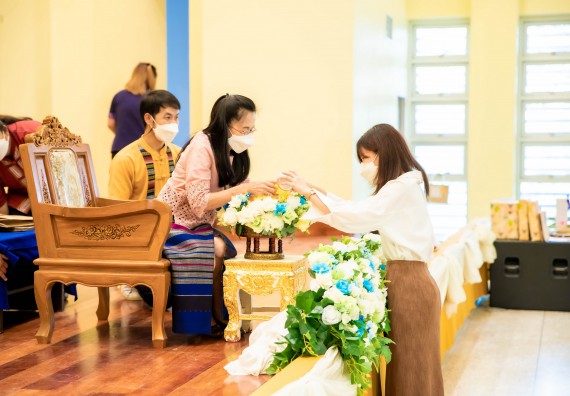 ภาพกิจกรรม  คณะวิทยาศาสตร์และเทคโนโลยี จัดงานมุทิตาจิตผู้เกษียณอายุราชการคณะวิทยาศาสตร์และเทคโนโลยี (มัณฑนา วันทา สดุดี)