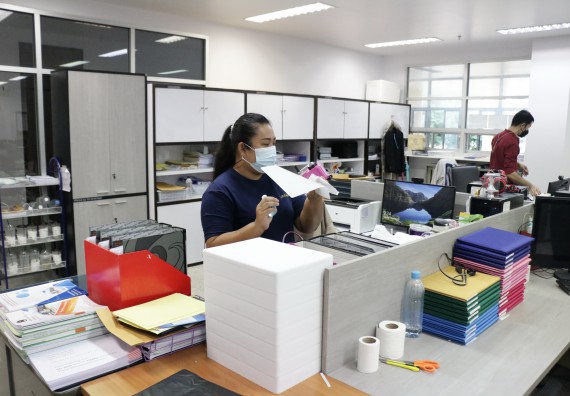 ภาพกิจกรรม คณะวิทยาศาสตร์และเทคโนโลยี เข้าร่วมกิจกรรมจิตอาสา Big Cleaning Day