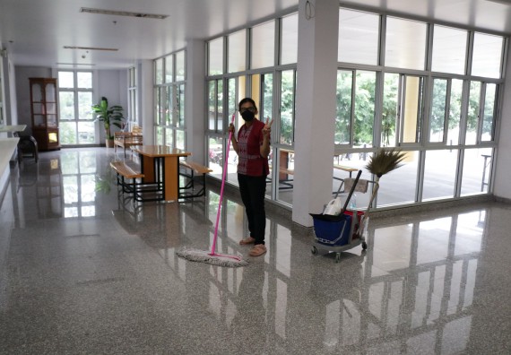 ภาพกิจกรรม คณะวิทยาศาสตร์และเทคโนโลยี เข้าร่วมกิจกรรมจิตอาสา Big Cleaning Day