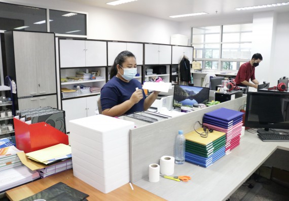 ภาพกิจกรรม คณะวิทยาศาสตร์และเทคโนโลยี เข้าร่วมกิจกรรมจิตอาสา Big Cleaning Day