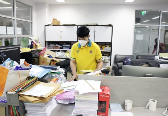 ภาพกิจกรรม คณะวิทยาศาสตร์และเทคโนโลยี เข้าร่วมกิจกรรมจิตอาสา Big Cleaning Day