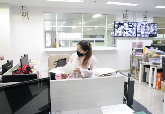 ภาพกิจกรรม คณะวิทยาศาสตร์และเทคโนโลยี เข้าร่วมกิจกรรมจิตอาสา Big Cleaning Day