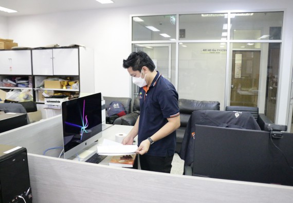 ภาพกิจกรรม คณะวิทยาศาสตร์และเทคโนโลยี เข้าร่วมกิจกรรมจิตอาสา Big Cleaning Day