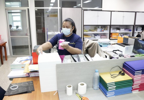 ภาพกิจกรรม คณะวิทยาศาสตร์และเทคโนโลยี เข้าร่วมกิจกรรมจิตอาสา Big Cleaning Day