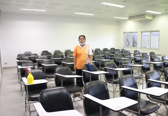 ภาพกิจกรรม คณะวิทยาศาสตร์และเทคโนโลยี เข้าร่วมกิจกรรมจิตอาสา Big Cleaning Day